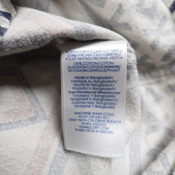 CHAPS Brushed Cotton Moose Shirt Men's XL Thick Chamois Collared Button Up - Picture 4 of 12